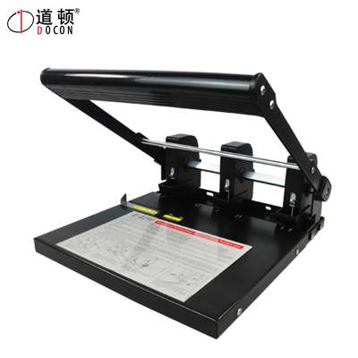 DC-1003S manual paper two hole punching machine from China