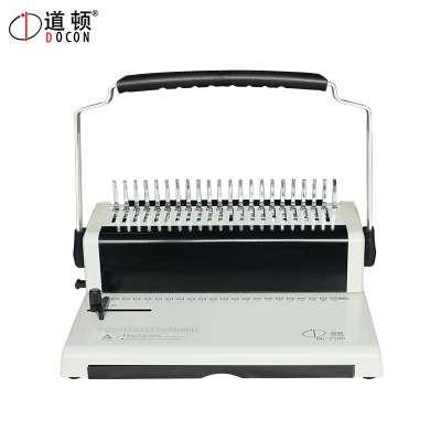 manual plastic comb binding machine